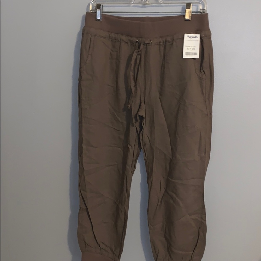 Brown Jogger Pants